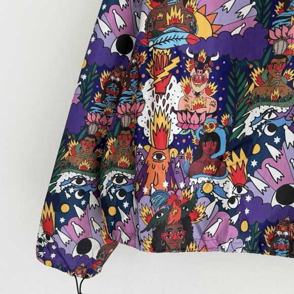 Bally X Swizz Beatz Jacket Large Street Pop Art Ricardo Cavolo Hypebeast Limited - Picture 9 of 16